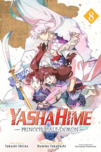 Yashahime: Princess Half-Demon Vol. 8 English Manga Paperback book cover