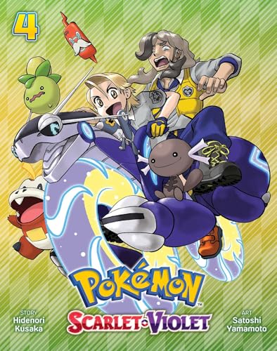 Pokémon: Scarlet & Violet Vol. 4 English Manga Paperback book cover