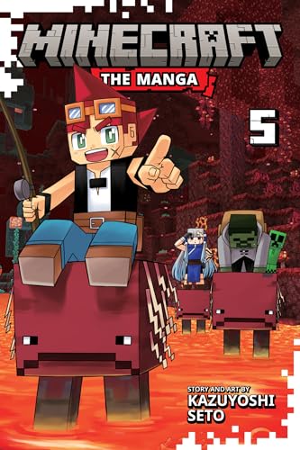Minecraft: The Manga Vol. 5 English Manga Paperback book cover