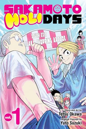 Sakamoto Holidays Vol. 1 English Manga Paperback book cover