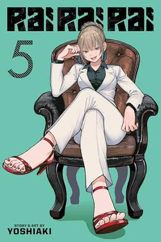 Rai Rai Rai Vol. 5 English Manga Paperback book cover