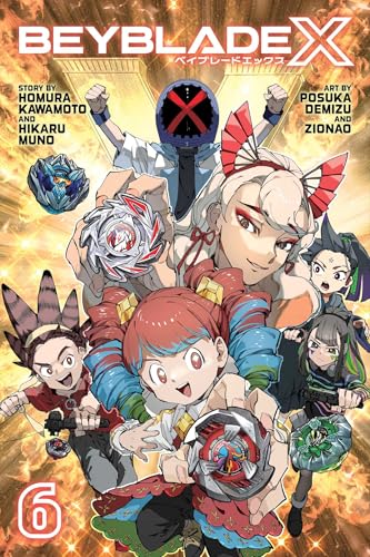 Beyblade X Vol. 6 English Manga Paperback book cover
