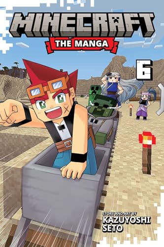 Minecraft: The Manga Vol. 6 English Manga Paperback book cover