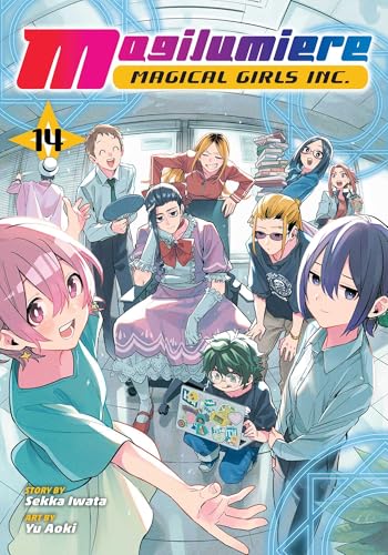 Magilumiere Magical Girls Inc. Vol. 14 English Manga Paperback book cover