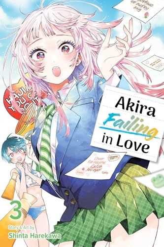 Akira Failing in Love Vol. 3 English Manga Paperback book cover