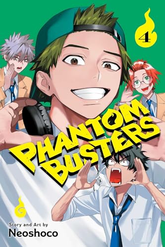 Phantom Busters Vol. 4 English Manga Paperback book cover