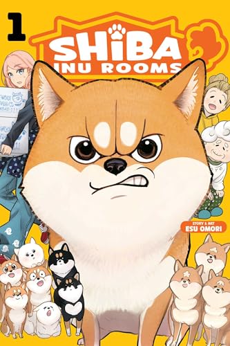 Shiba Inu Rooms Vol. 1 English Manga Paperback book cover