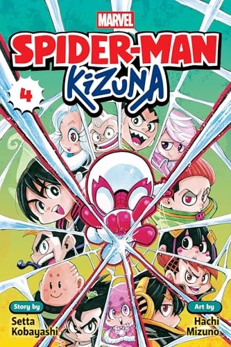 Spider-Man: Kizuna Vol. 4 English Manga Paperback book cover