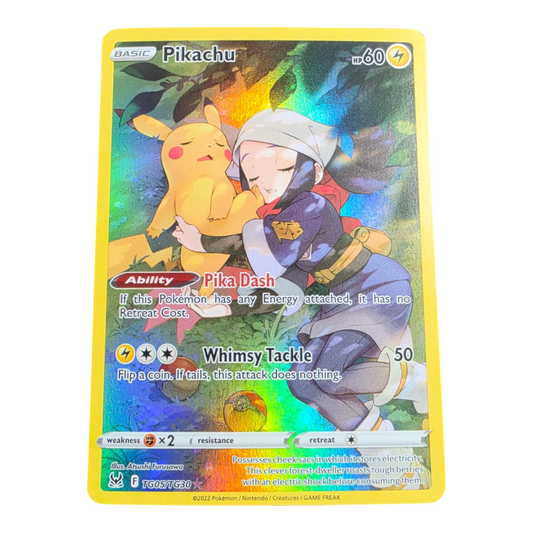 Pokémon Pikachu TG05/TG30 Lost Origin English Trainer Gallery NM