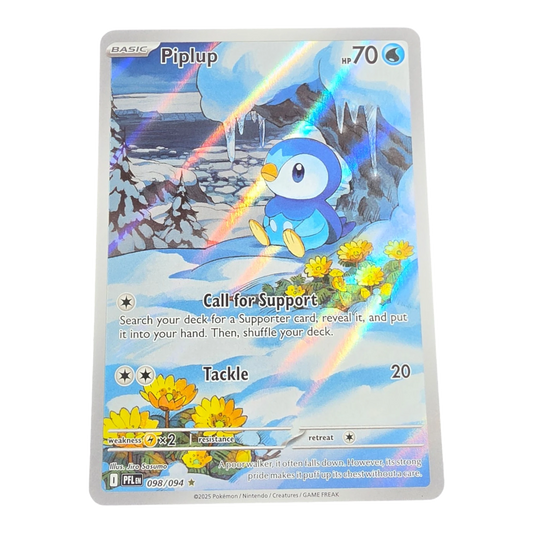 Pokémon Piplup 098/094 Phantasmal Flames English IR Near Mint