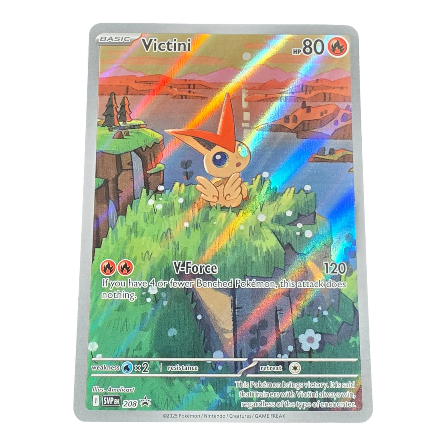 Pokémon Victini SVP 208 Scarlet & Violet Promo English Near Mint