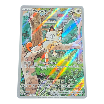 Pokémon Meowth 106/094 Phantasmal Flames English IR NM
