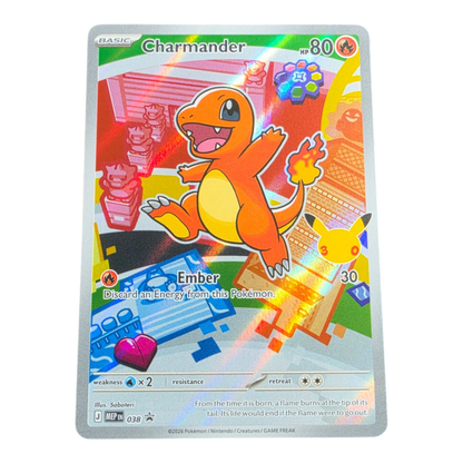 Pokémon Charmander MEP 038 Mega Evolution Promo English NM