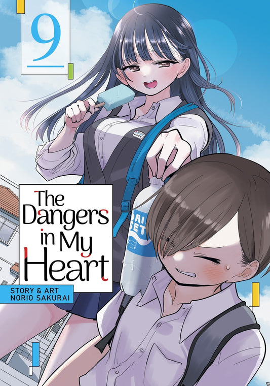 The Dangers in My Heart Vol. 9 English Manga cover