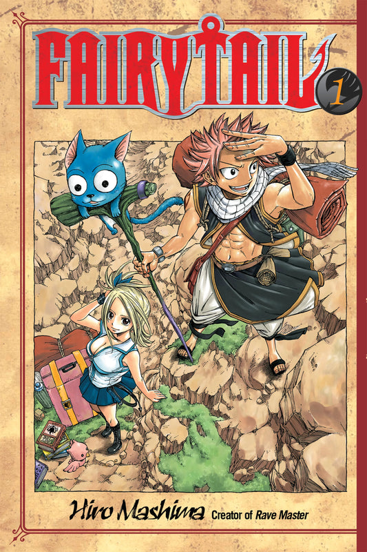 FAIRY TAIL Vol. 1 English Manga Paperback book cover