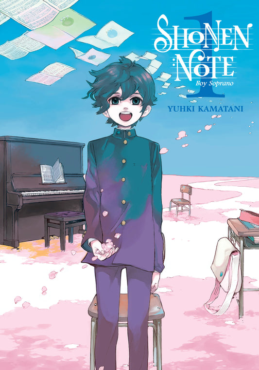 Shonen Note: Boy Soprano Vol. 1 English Manga Paperback book cover