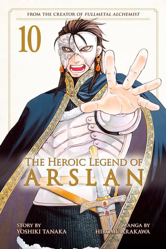 The Heroic Legend of Arslan Vol. 9 English Manga Paperback book cover