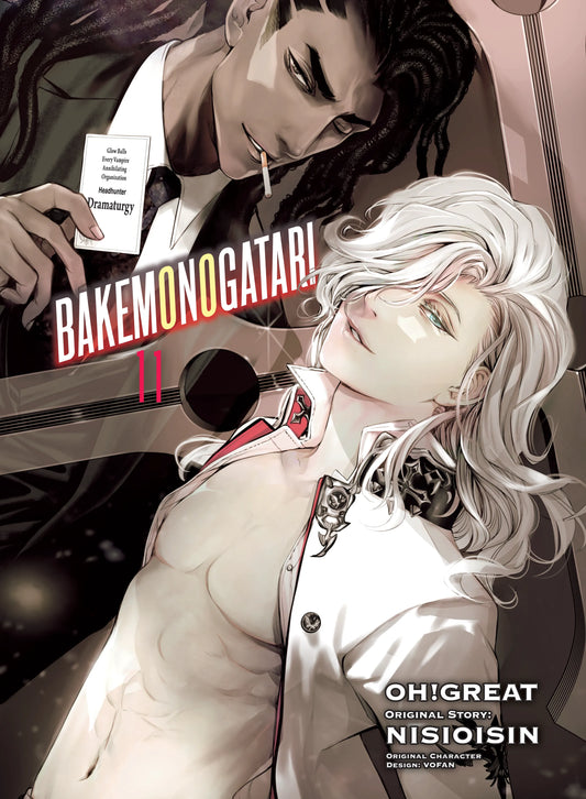 BAKEMONOGATARI Vol. 10 English Manga Paperback book cover