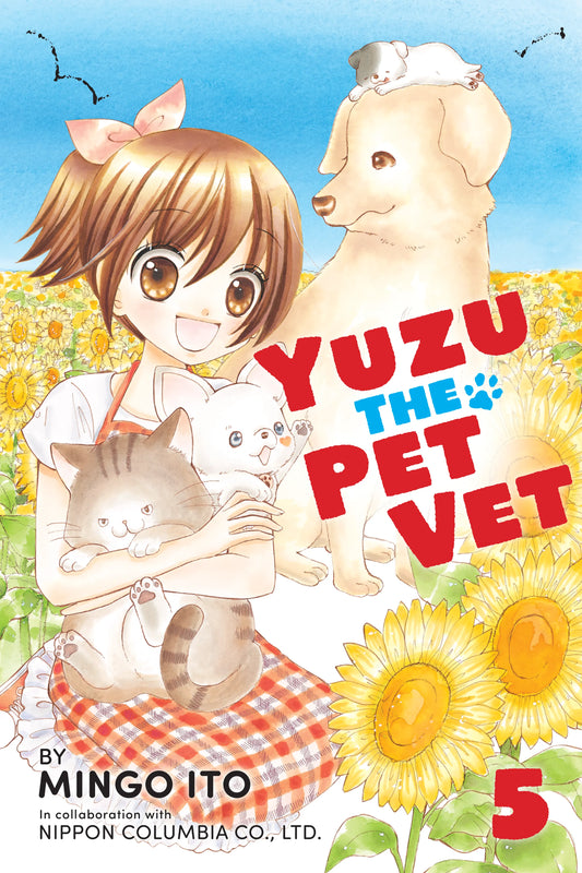 Yuzu the Pet Vet Vol. 4 English Manga Paperback book cover