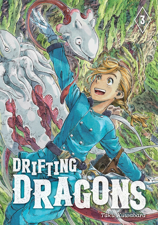 Drifting Dragons Vol. 2 English Manga Paperback book cover