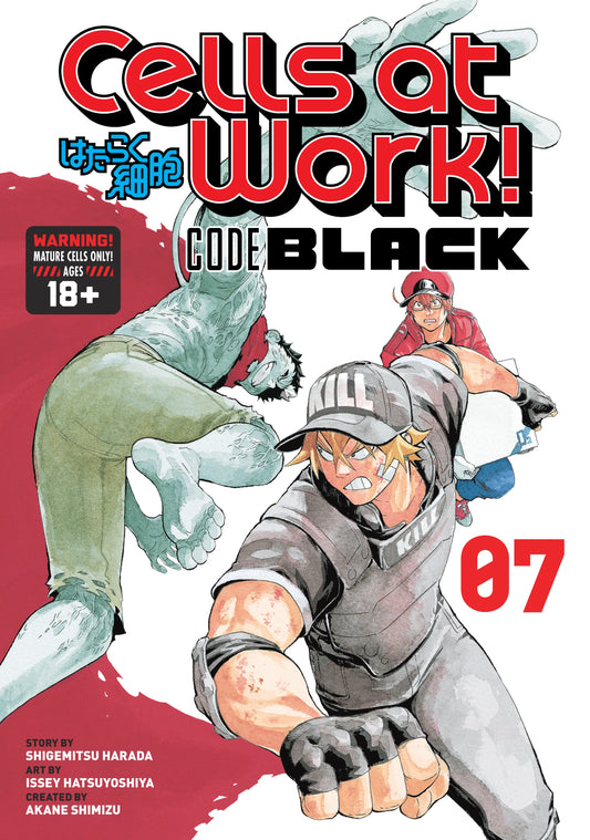 Cells at Work! CODE BLACK Vol. 6 English Manga Paperback book cover