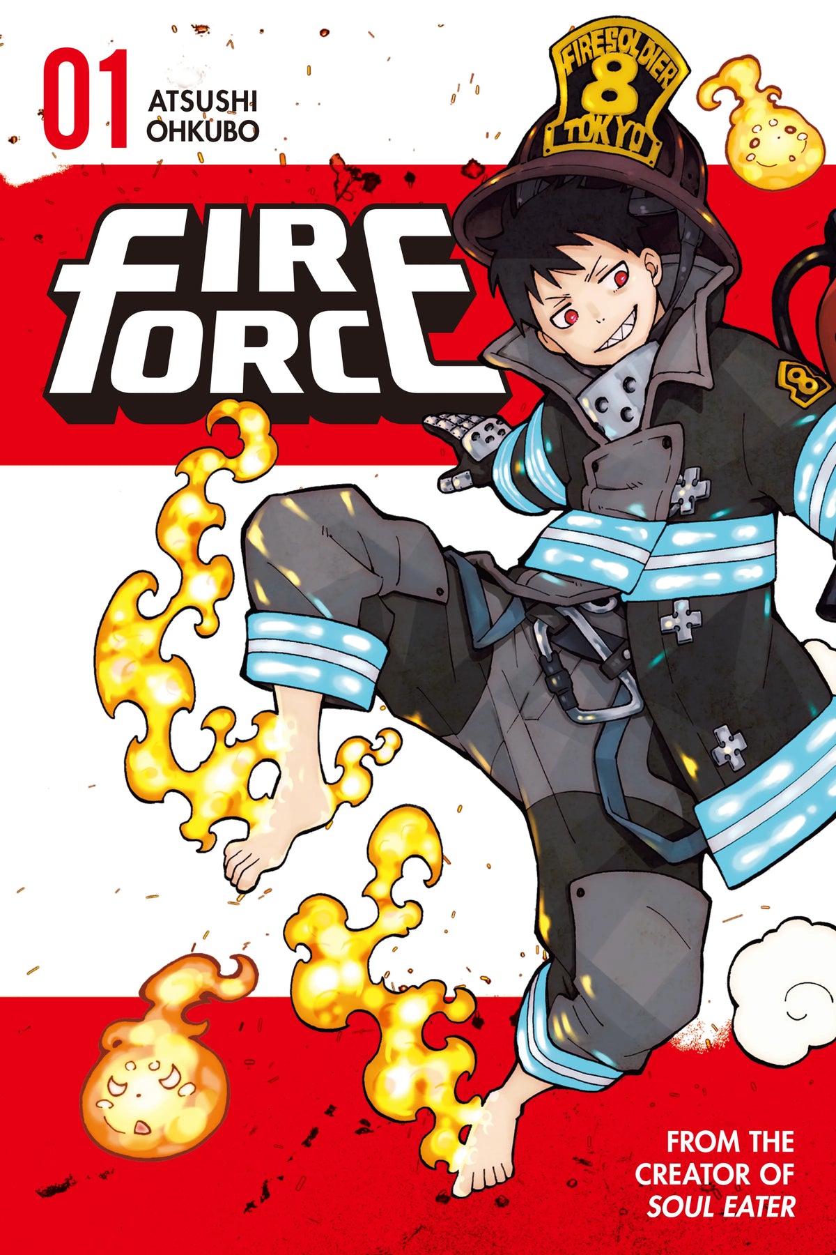 Fire Force Vol. 1 English Manga Paperback book cover