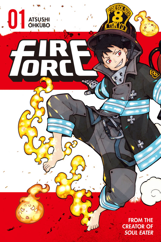 Fire Force Vol. 1 English Manga Paperback book cover