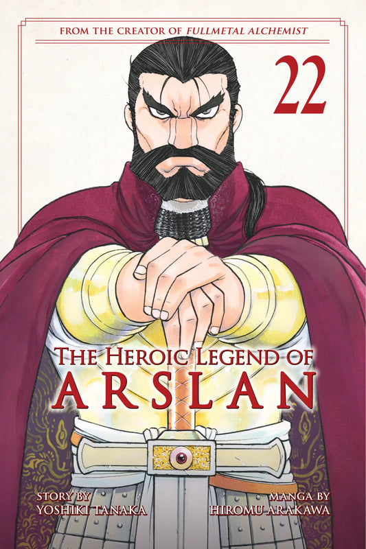 The Heroic Legend of Arslan Vol. 21 English Manga Paperback book cover