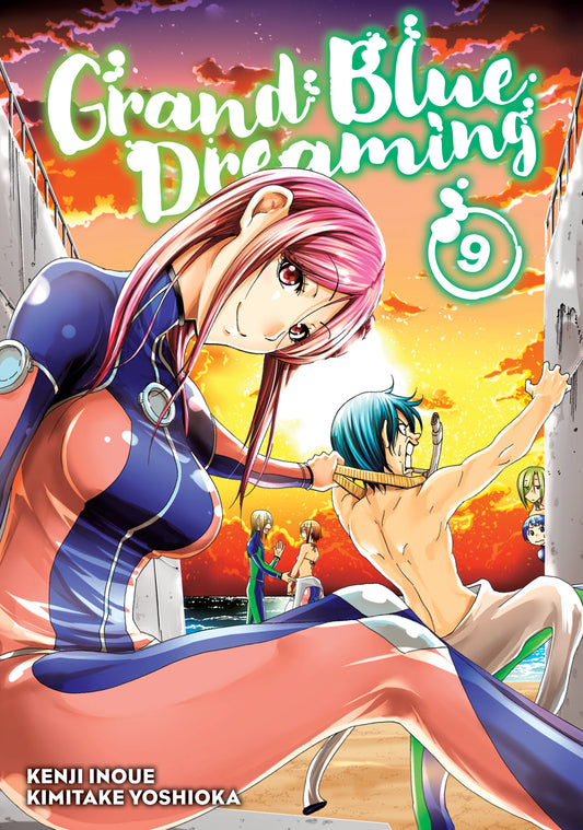 Grand Blue Dreaming Vol. 8 English Manga Paperback book cover