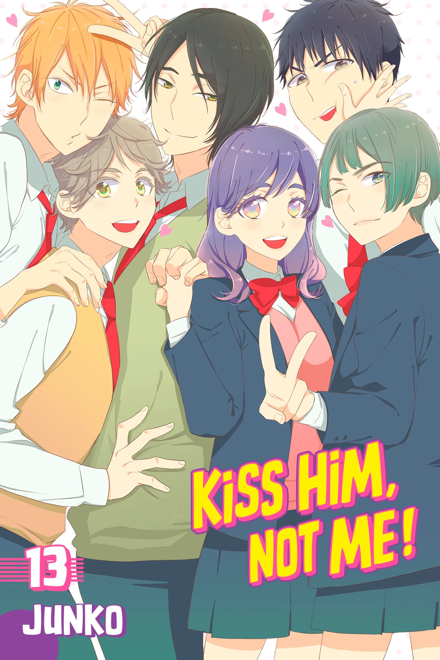 Kiss Him, Not Me Vol. 12 English Manga Paperback book cover