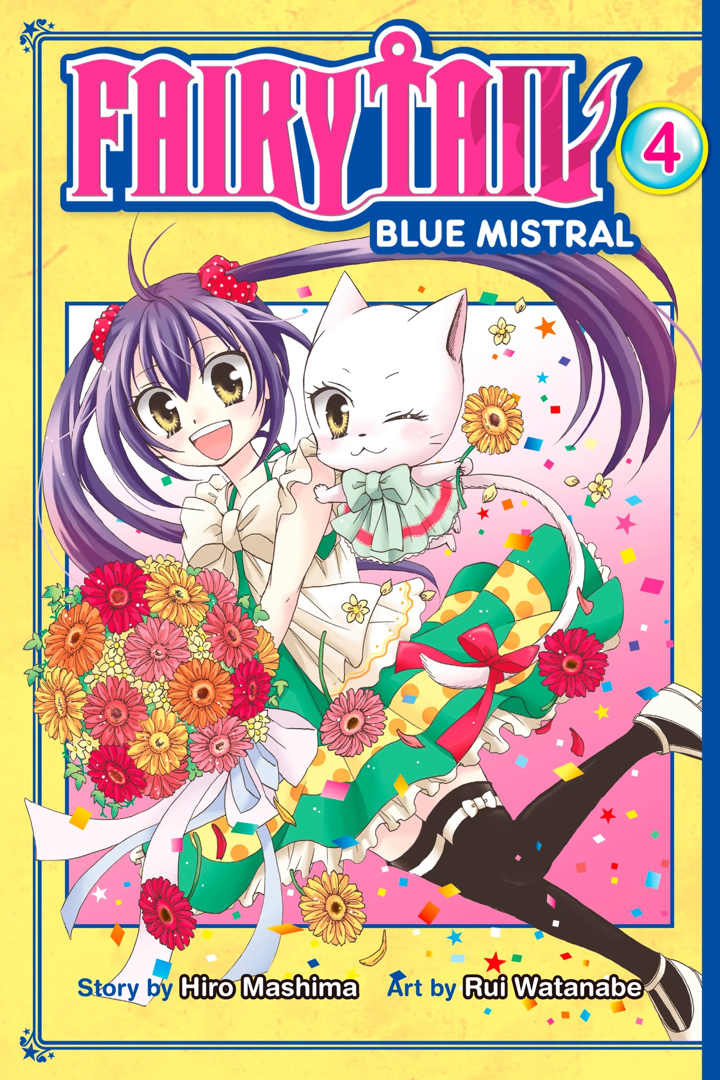FAIRY TAIL Blue Mistral Vol. 3 English Manga Paperback book cover