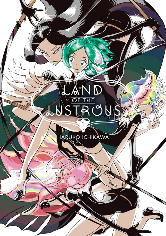 Land of the Lustrous Vol. 1 English Manga Paperback book cover