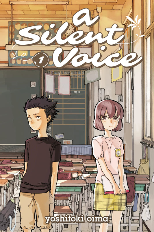 A Silent Voice Vol. 1 English Manga Paperback book cover