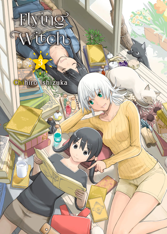 Flying Witch Vol. 2 English Manga Paperback book cover