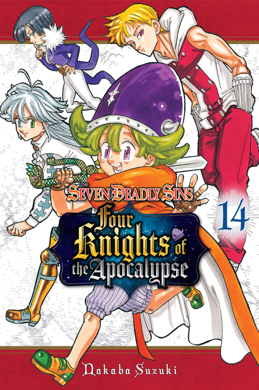 The Seven Deadly Sins: Four Knights of the Apocalypse Vol. 13 English Manga Paperback book cover