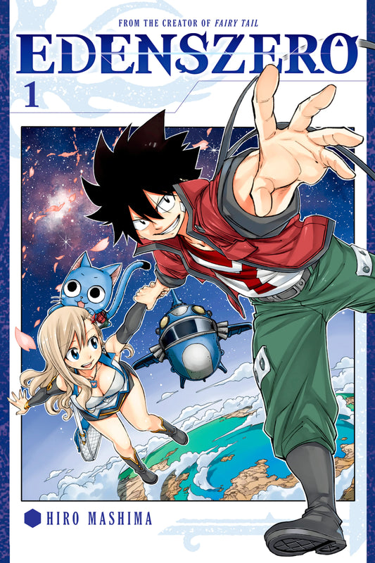 EDENS ZERO Vol. 1 English Manga Paperback book cover
