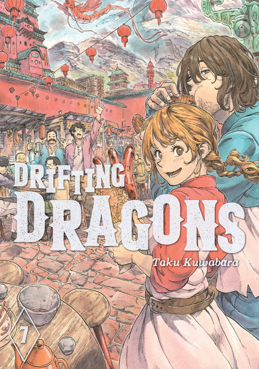 Drifting Dragons Vol. 6 English Manga Paperback book cover
