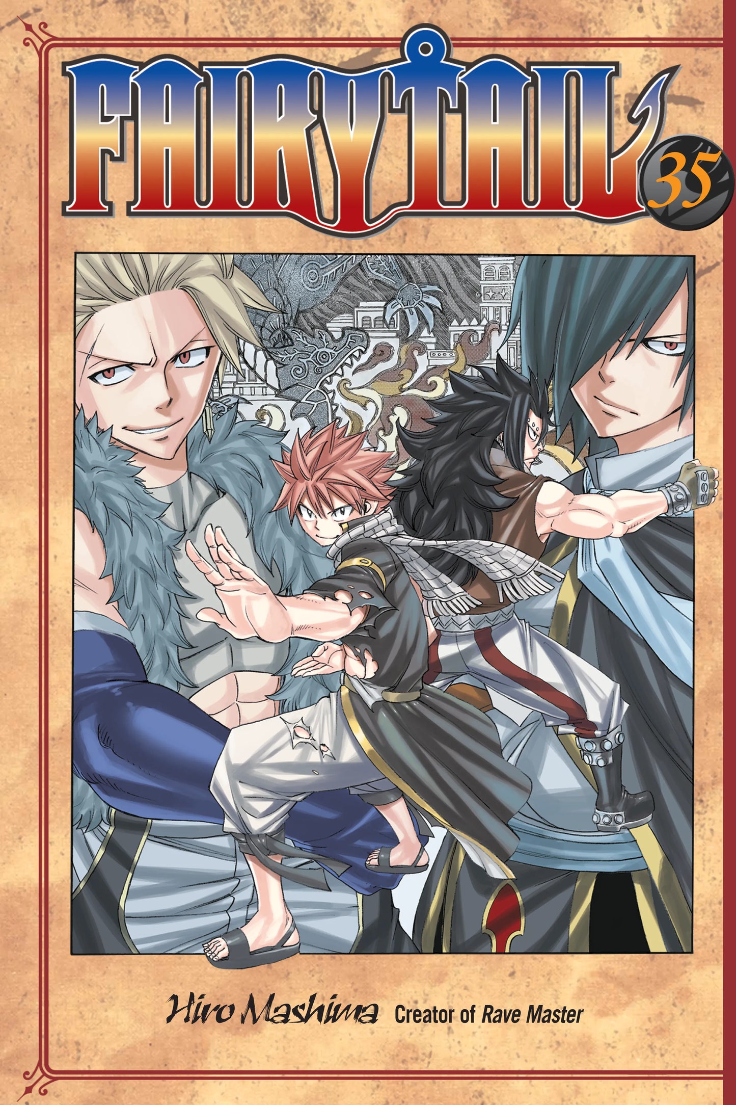 FAIRY TAIL Vol. 34 English Manga Paperback book cover