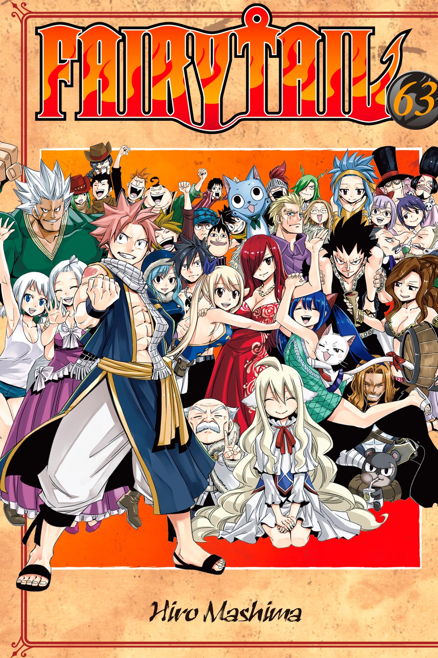 FAIRY TAIL Vol. 62 English Manga Paperback book cover