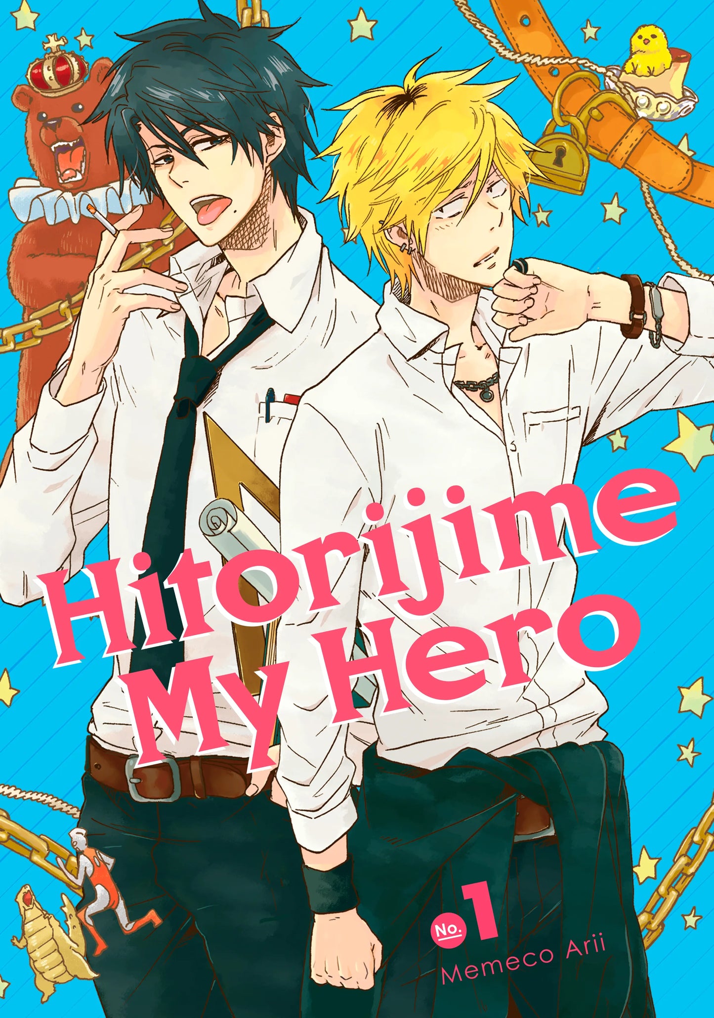 Hitorijime My Hero Vol. 1 English Manga Paperback book cover