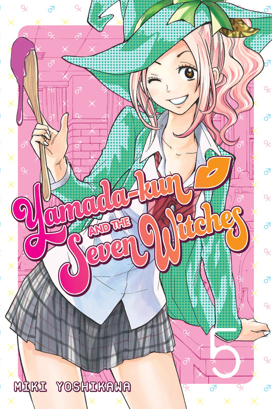 Yamada-kun and the Seven Witches Vol. 4 English Manga Paperback book cover