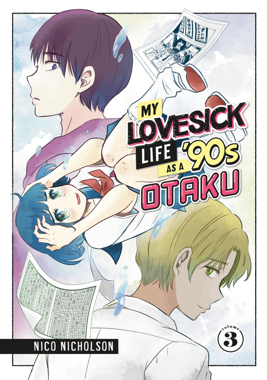 My Lovesick Life as a '90s Otaku Vol. 2 English Manga Paperback book cover
