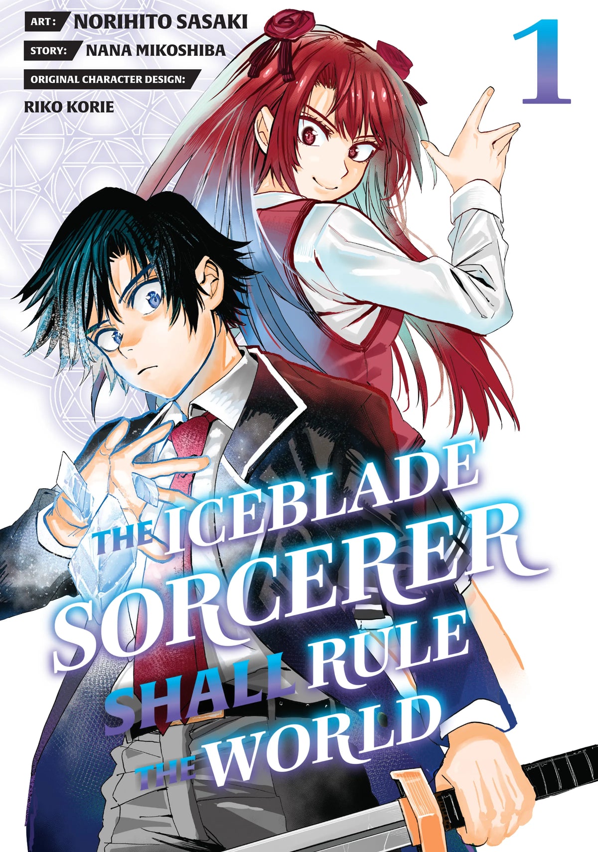 The Iceblade Sorcerer Shall Rule the World Vol. 1 English Manga Paperback book cover
