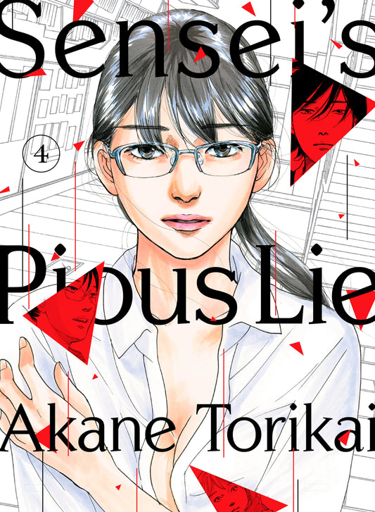 Sensei's Pious Lie Vol. 3 English Manga Paperback book cover