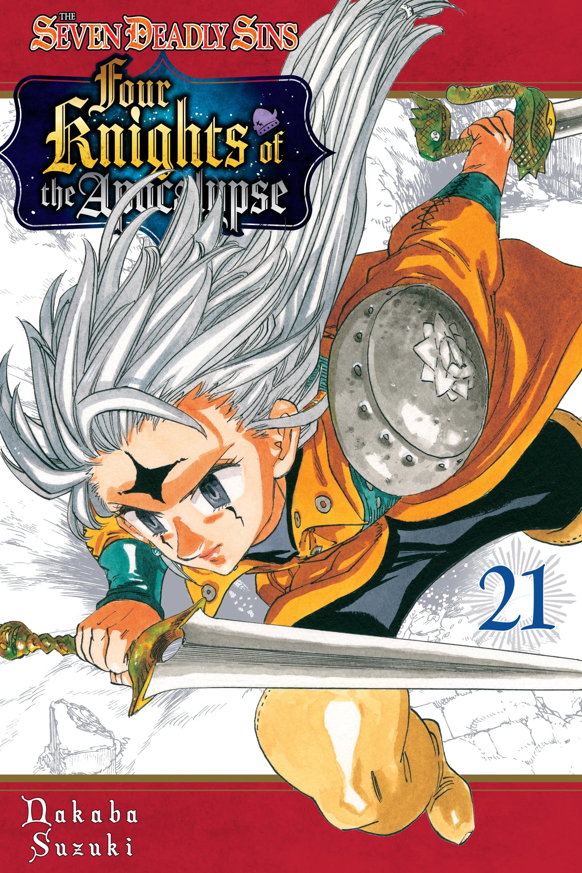 The Seven Deadly Sins: Four Knights of the Apocalypse Vol. 20 English Manga Paperback book cover