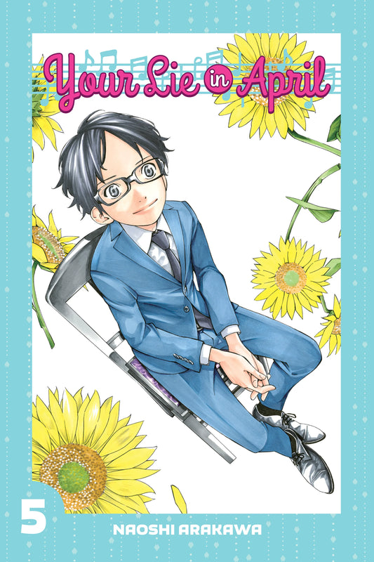 Your Lie in April Vol. 4 English Manga Paperback book cover