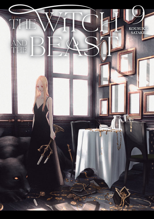 The Witch and the Beast Vol. 8 English Manga Paperback book cover