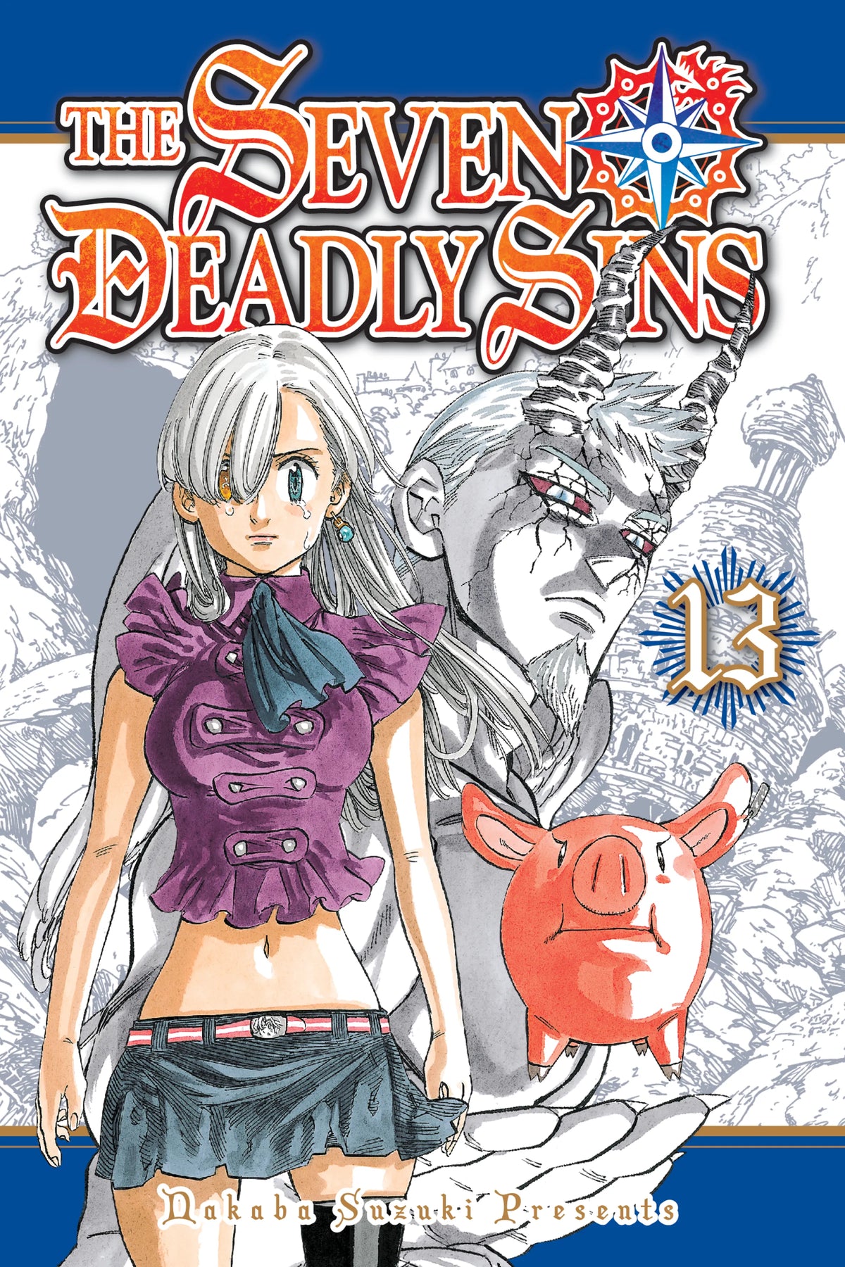 The Seven Deadly Sins Vol. 12 English Manga Paperback book cover