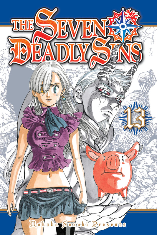 The Seven Deadly Sins Vol. 12 English Manga Paperback book cover