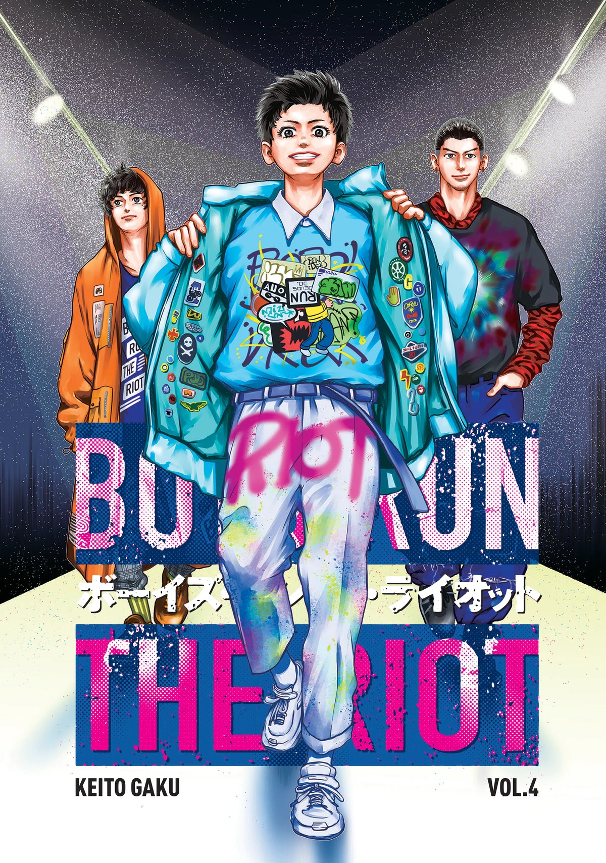 Boys Run the Riot Vol. 3 English Manga Paperback book cover
